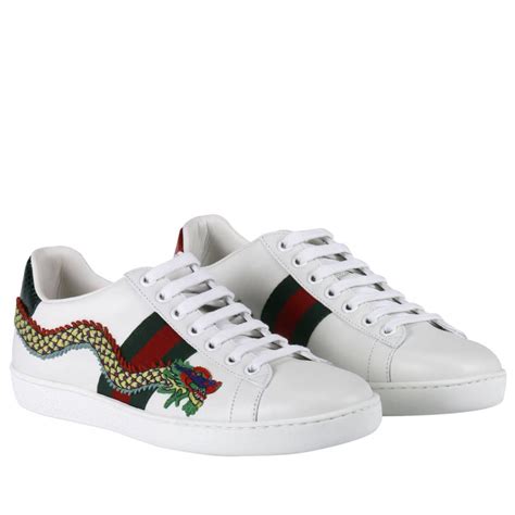 gucci schoenen heren kopen|Gucci embroidered sneakers.